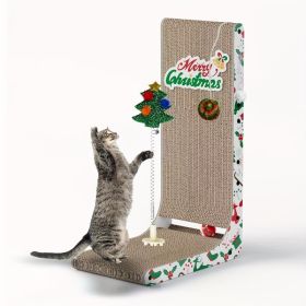 Scratch-resistant Cat Toy Cat Scratching Pad for Indoor & Outdoor (Color: As pic show, Type: Style A)